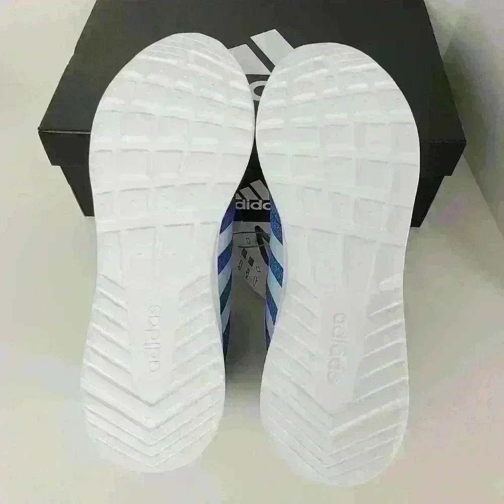 Adidas Qt Racer 2.0 Blue Running Shoes - Picture 13 of 15
